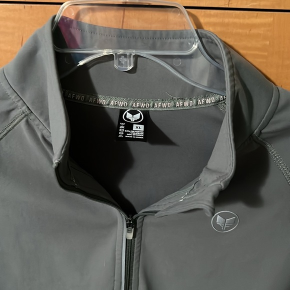 Alpha Forward Athletic Pullover Half Zip Gray Size XL - Picture 2 of 4